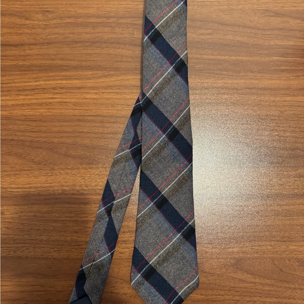 Vintage Lambswool Necktie 70s 80s